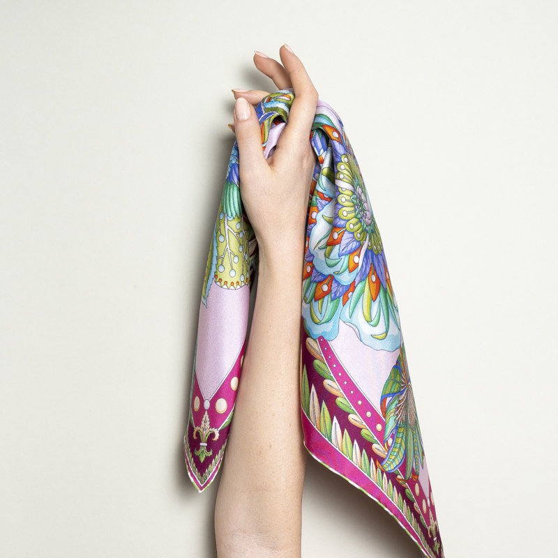 Bandana Amapola Rosa