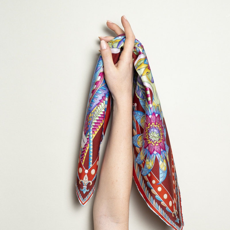 Bandana Amapola Rosso