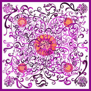 Bandana Girasole Fucsia