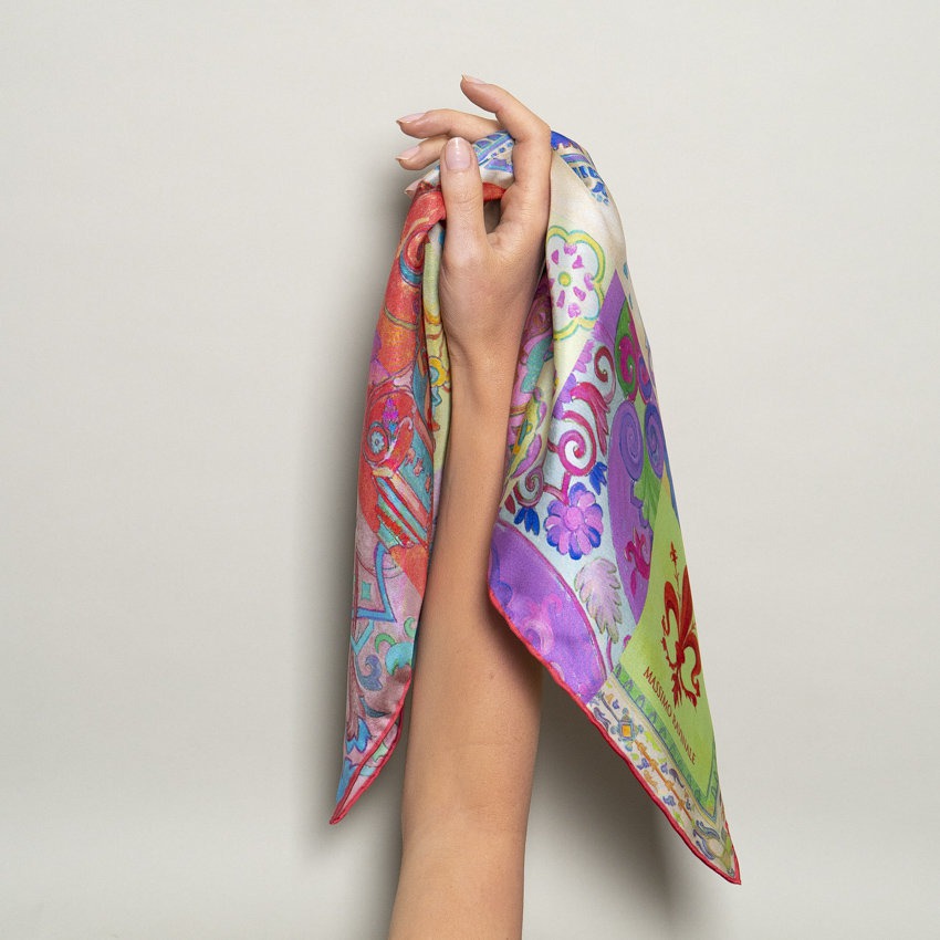 Bandana Mondo di Colori 21 Fucsia