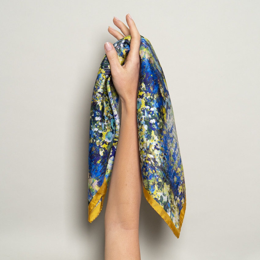 Bandana Monet Giallo Blu
