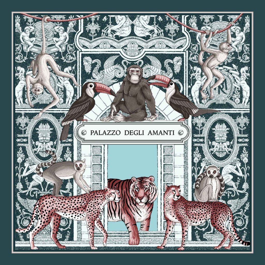 Bandana Palazzo Amanti Petrol