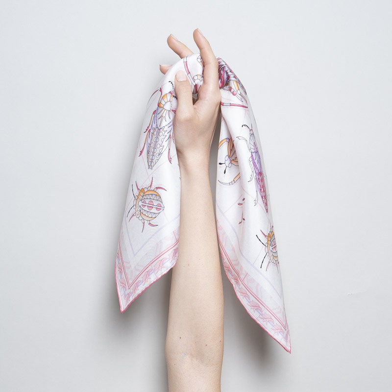 Bandana Scarabeo Rosa