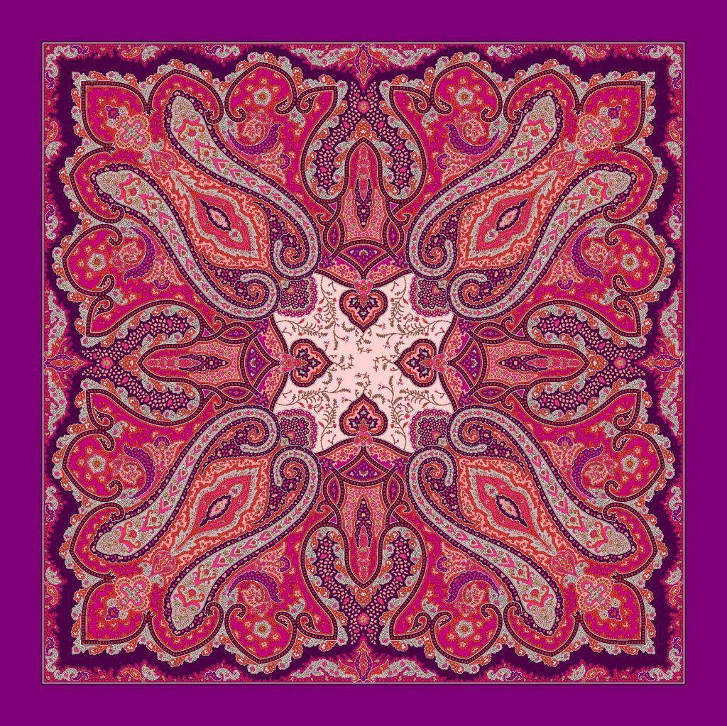 Bandana Tabriz Viola