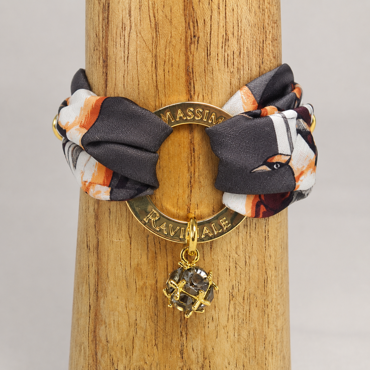 Bracciale Vanity Seta Palazzo degli Amanti Taupe
