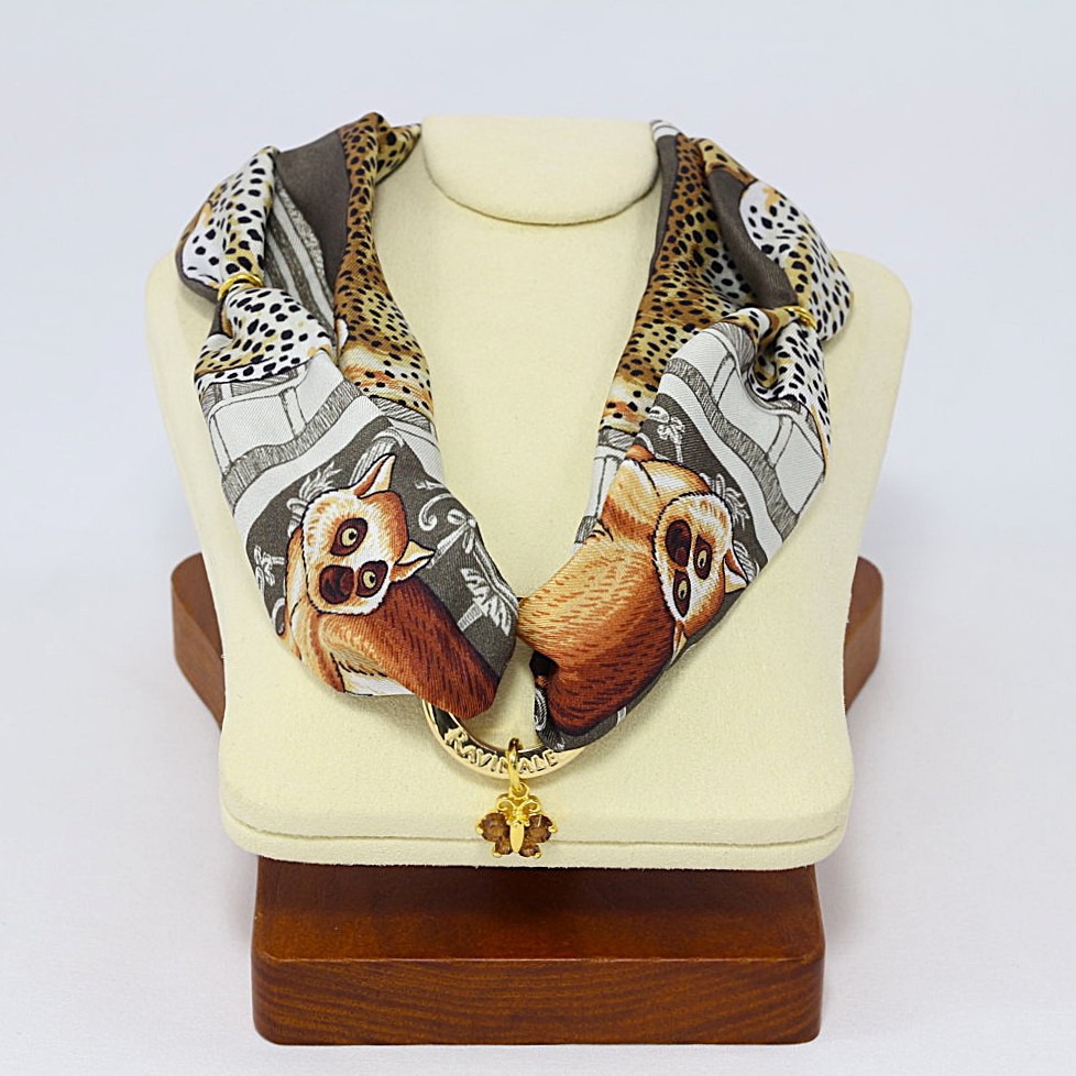 Collana Seta Palazzo degli Amanti Taupe