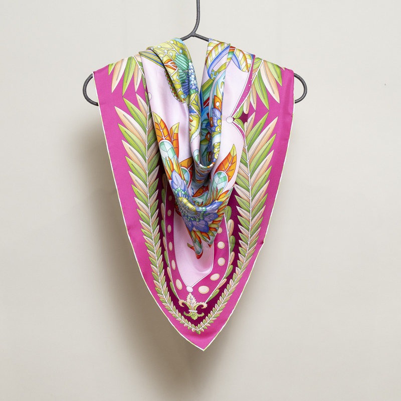 Foulard Amapola Rosa