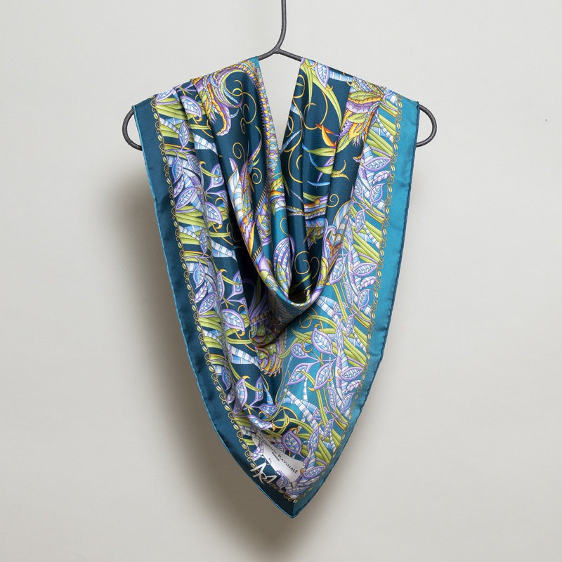 Foulard Boteh Petrol