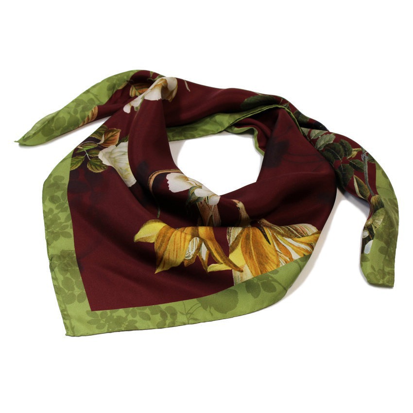 Foulard Merlo Bordeaux — ESAURITO