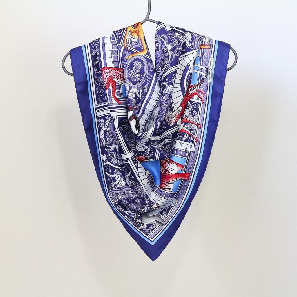 Foulard Palazzo Amanti Blu