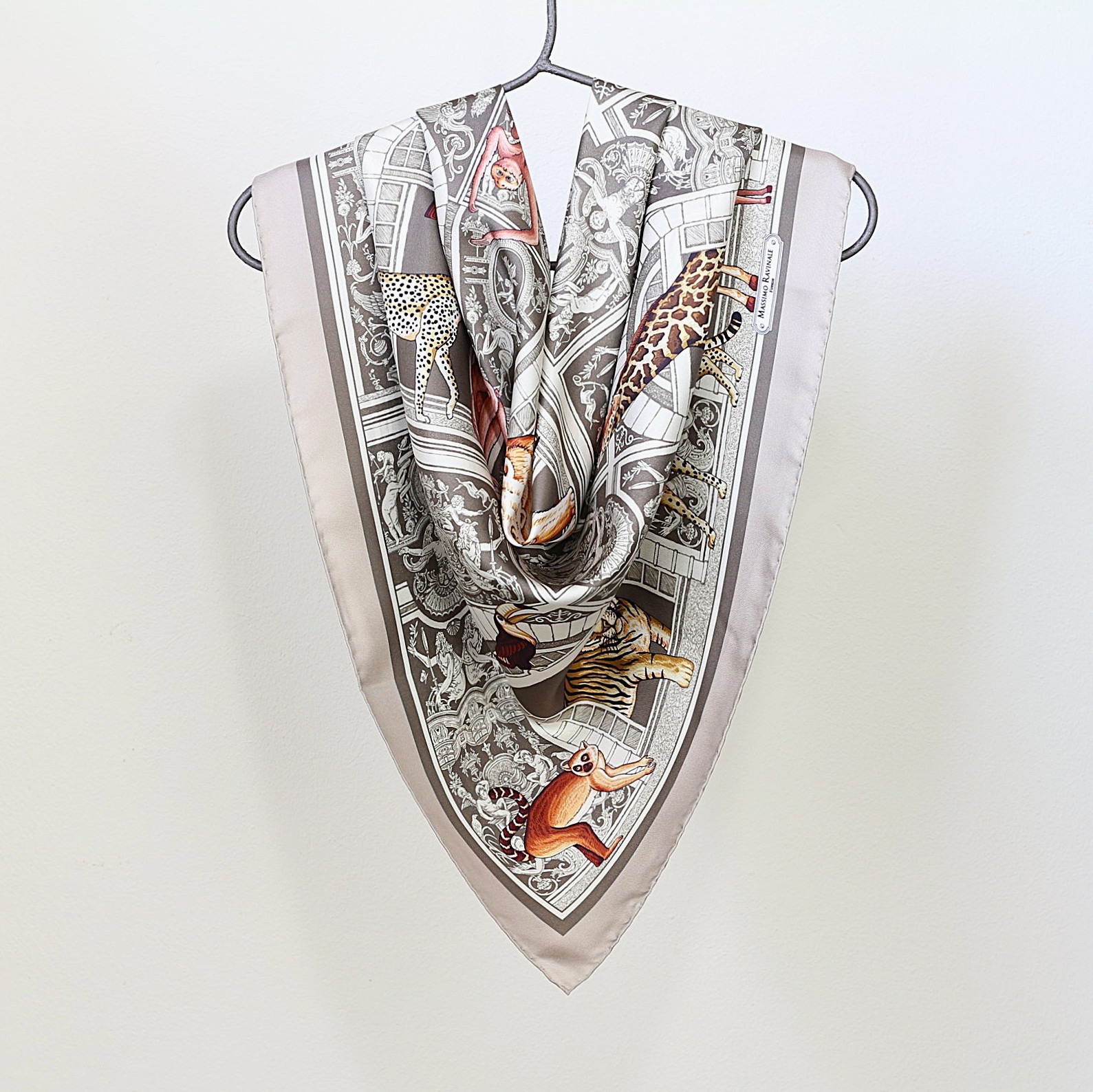 Foulard Palazzo Amanti Taupe — ESAURITO