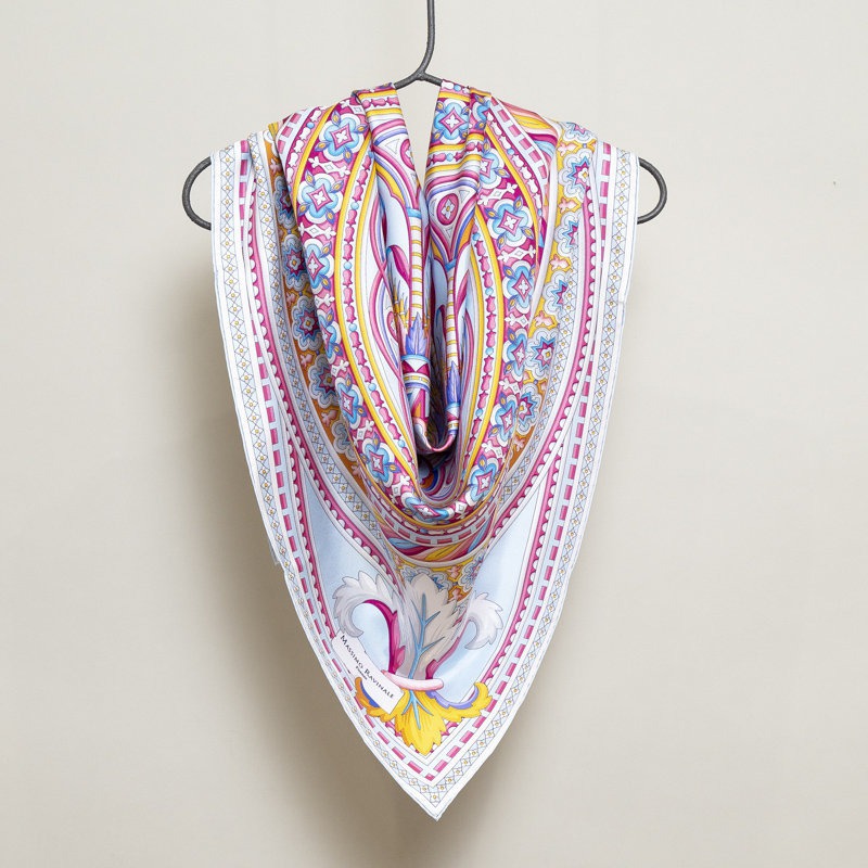 Foulard Rosone di Santa Maria del Fiore Celeste
