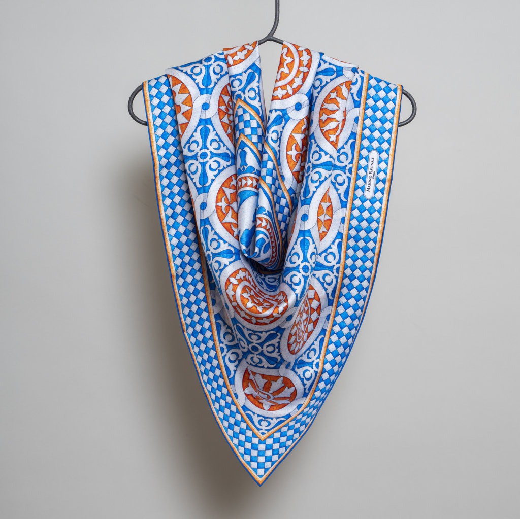 Foulard San Miniato Blu