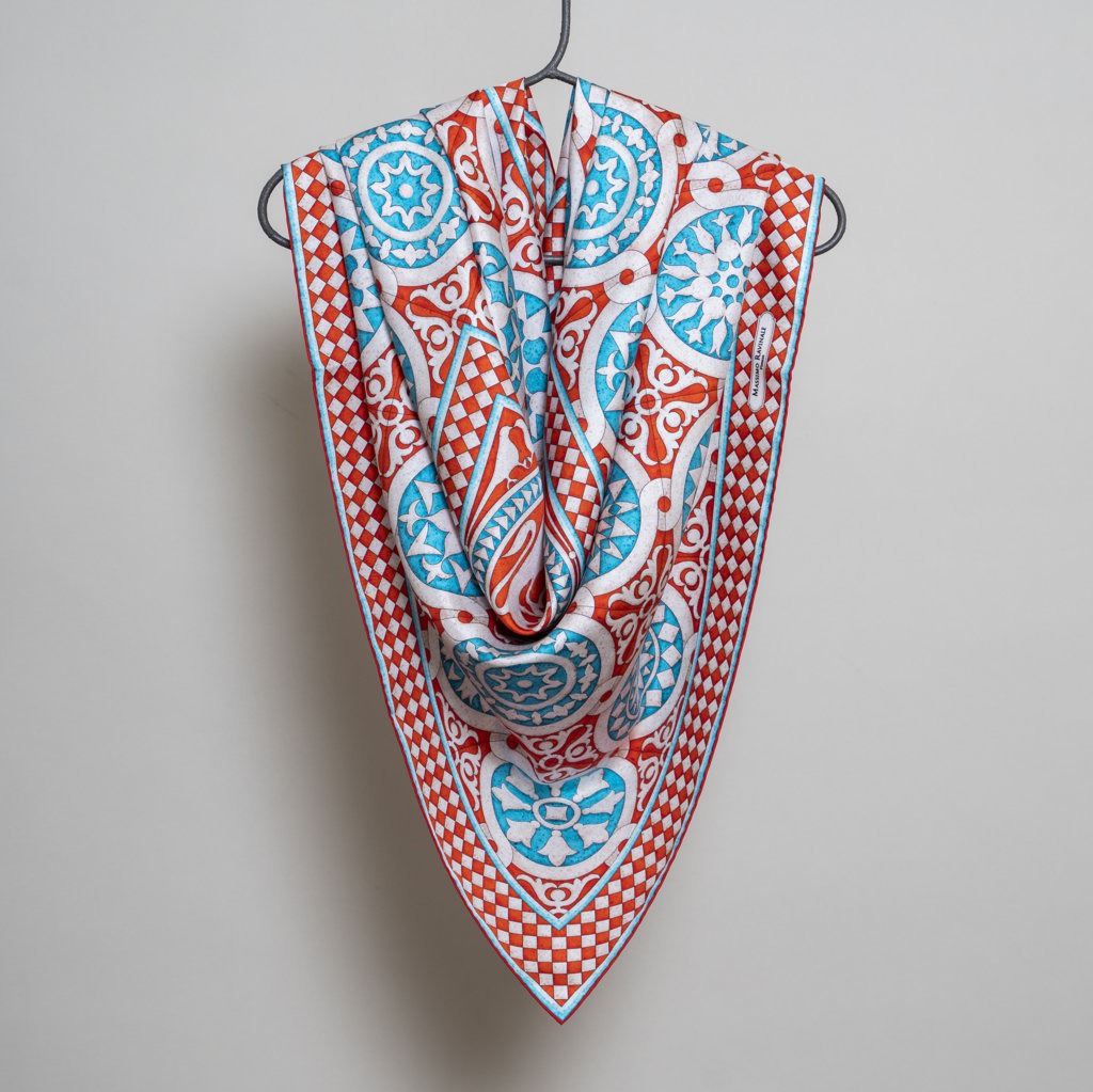 Foulard San Miniato Rosso — ESAURITO