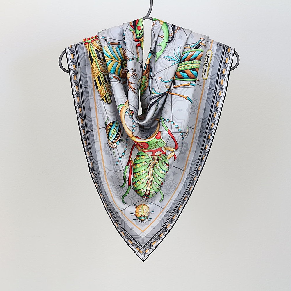 Foulard Scarabeo Nero — ESAURITO