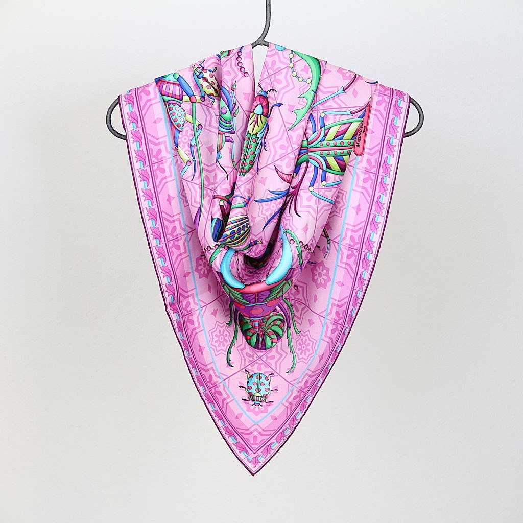 Foulard Scarabeo Porpora
