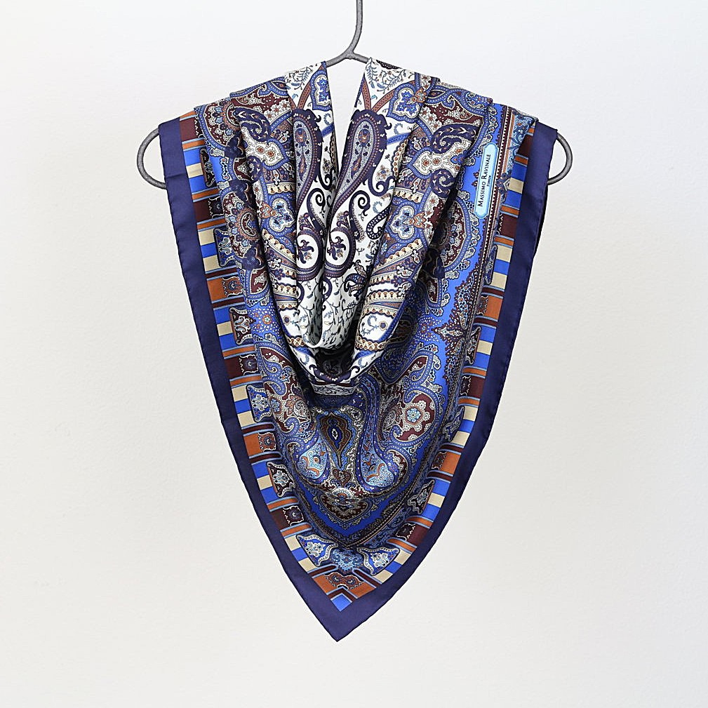 Foulard Tabriz Blu