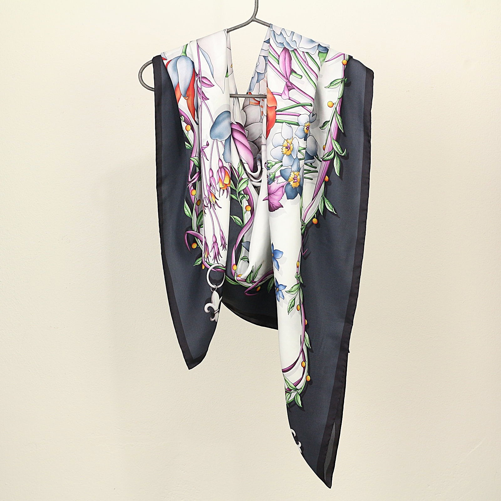 Grand Foulard Clori Nero