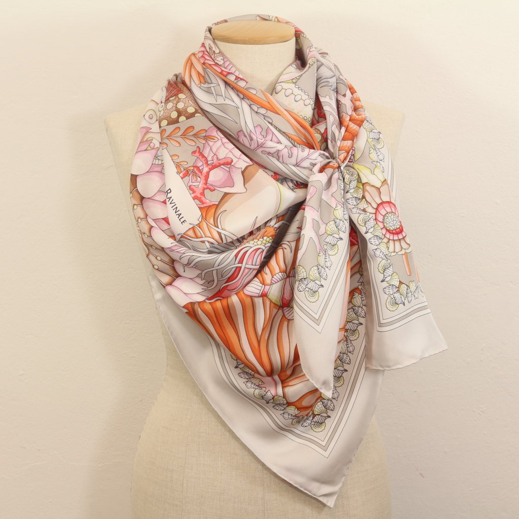 Grand Foulard Nautilus Perla