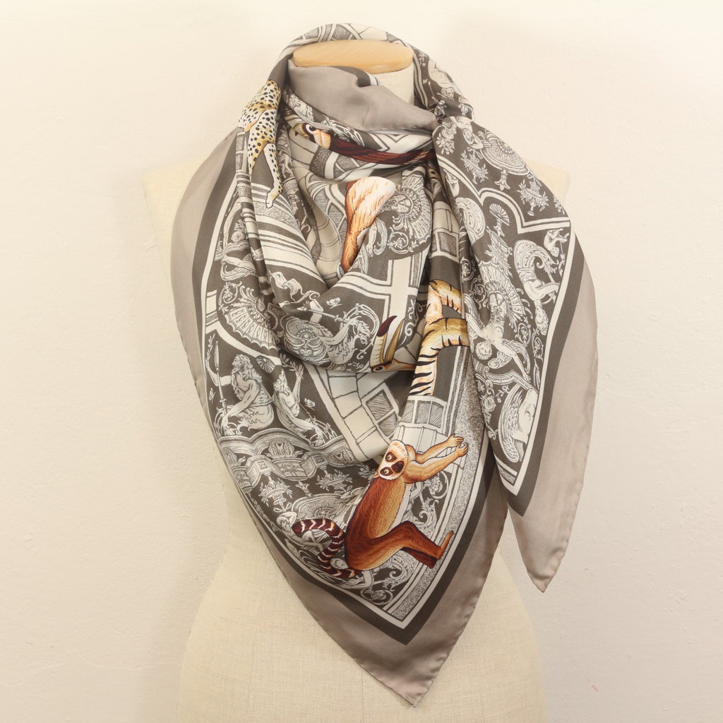 Grand Foulard Palazzo Amanti Taupe