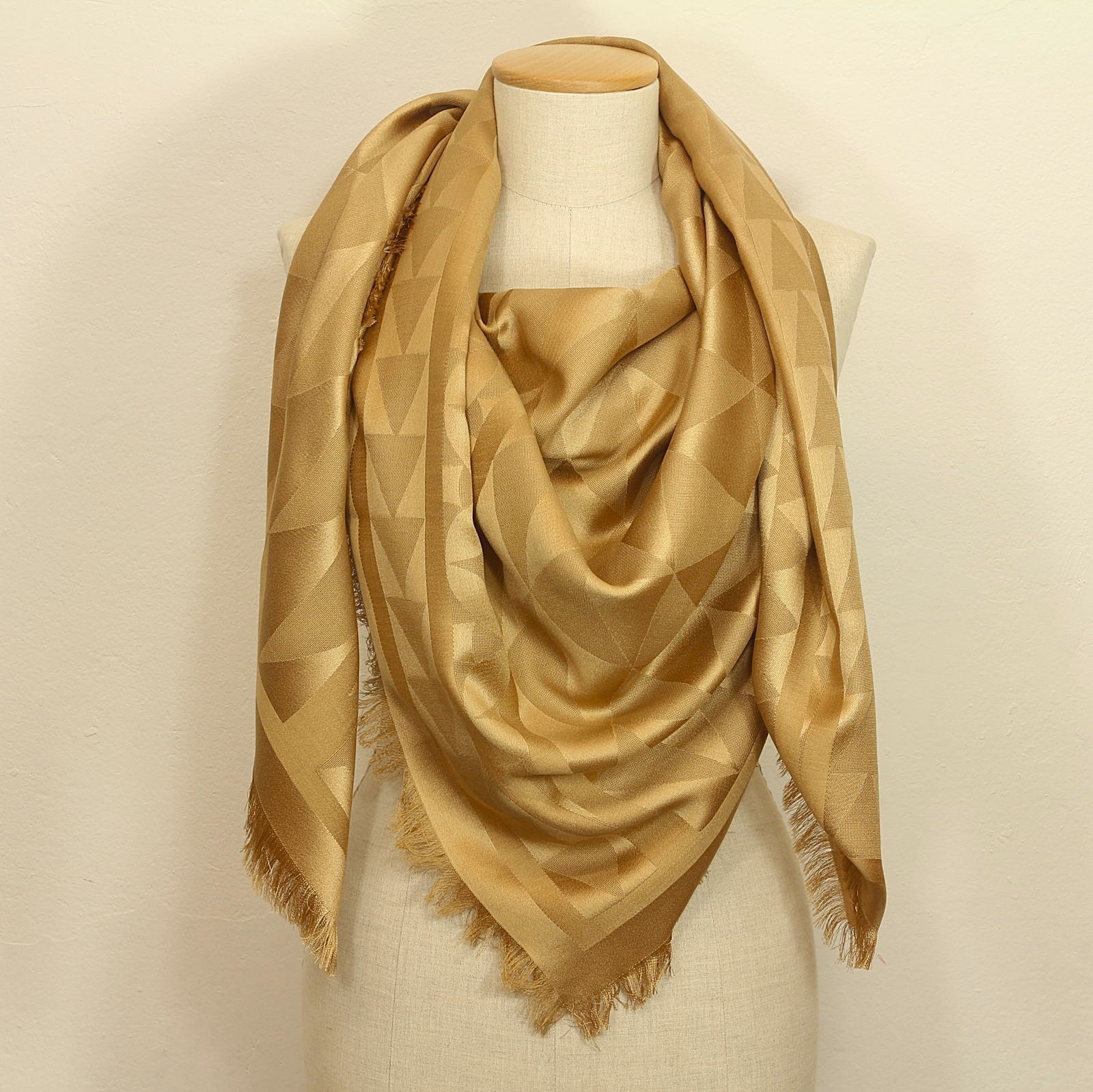 Grand Foulard Tarsia Marmorea Oro