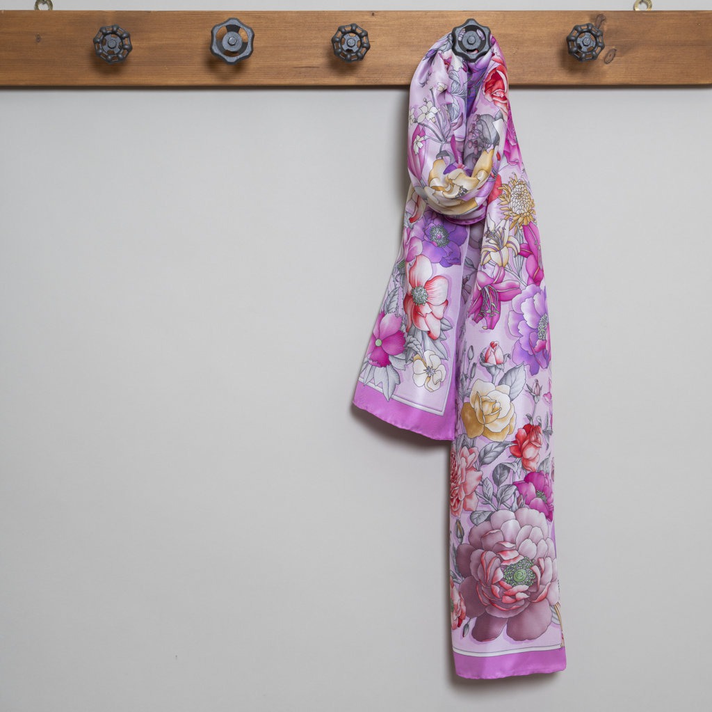 Stola Bouquet Fucsia